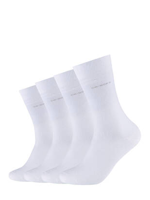 CAMANO Ca-Soft Socken weiss