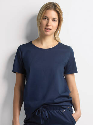 ISA Loungewear Shirt dunkelblau