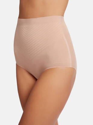WOLFORD Cotton Contour 3W High Waist Panty rosa